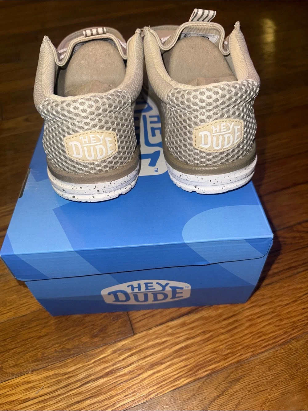 Hey Dude Men’s Neutral/Tan Wally Slip-On Shoes